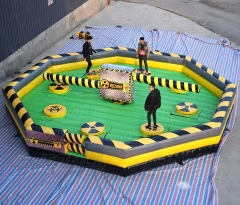 toxic meltdown inflatable game