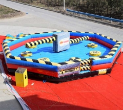 total wipeout inflatable meltdown