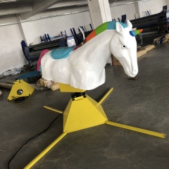 mechanical unicorn ride