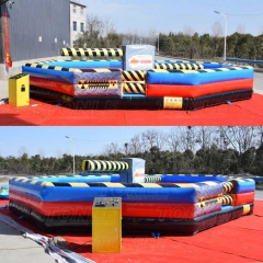 total wipeout inflatable meltdown