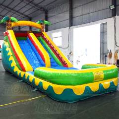 tropical water slide