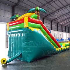 tropical water slide