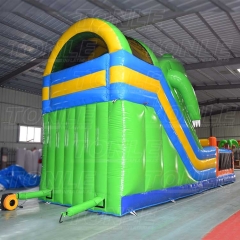 crocodile bouncy slide