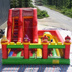 Angry birds inflatable playground