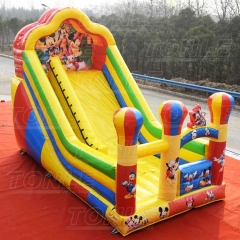 mickey mouse inflatable slide