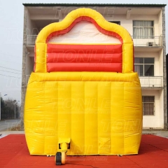 mickey mouse inflatable slide