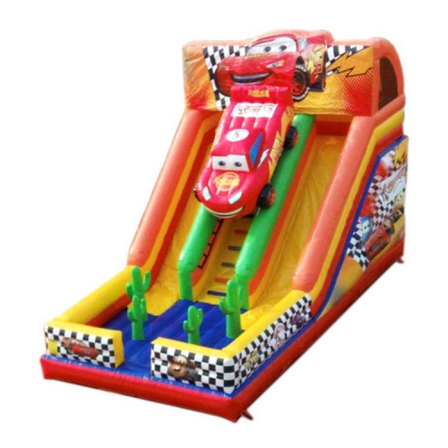 cars inflatable slide