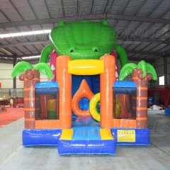 crocodile bouncy slide
