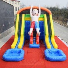 kids inflatable water slide