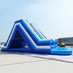 double tube water slide