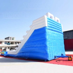 double lane tube water slide