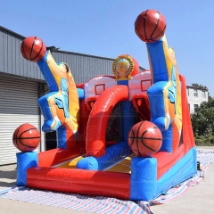 Inflatable Basketball Toss