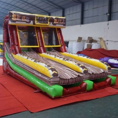 Inflatable Battle Light Skee Ball with Ips Game