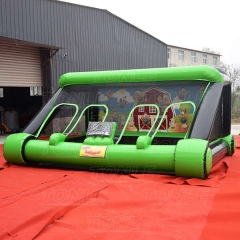 Inflatable shooting gallery with IPS system