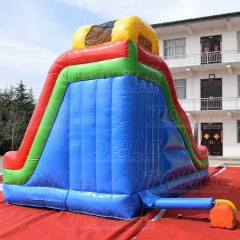 rainbow inflatable playland