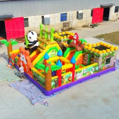 zoo inflatable playground
