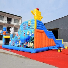 SpongeBob inflatable playground