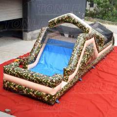 inflatable army obstacle course