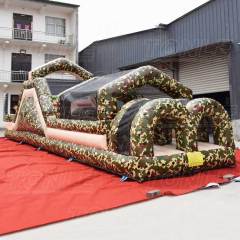 inflatable army obstacle course