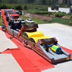 monster truck inflatable obstacle