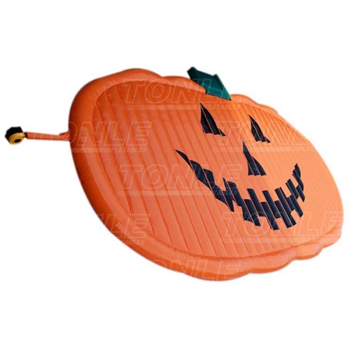 pumpkin inflatable bounce pad