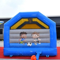 soccer bouncy castle