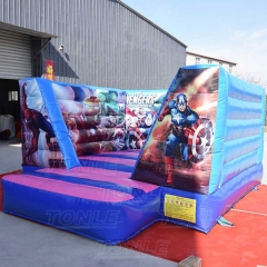 the avengers inflatable castle
