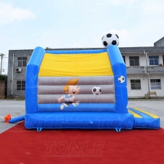 soccer bouncy castle