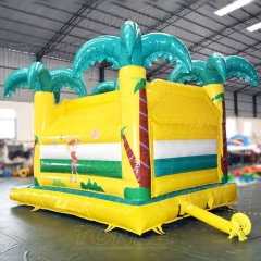 inflatable jungle castle