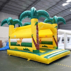 inflatable jungle castle