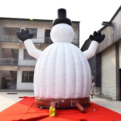 snowman bouncy castle