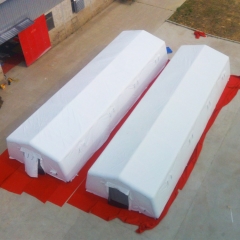 custom large white inflatable medical tent