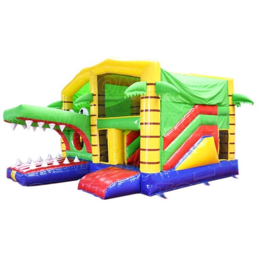 crocodile bouncy slide combo