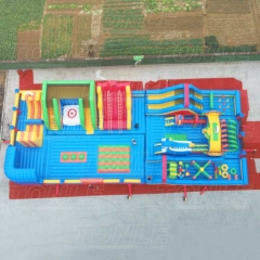 93*40ft inflatable amusement game park