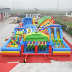 93*40ft inflatable amusement game park