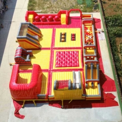 30*20m large indoor inflatable theme park