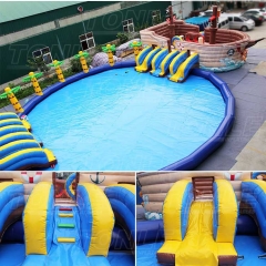 pirate ship mobile water pool park