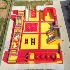 30*20m large indoor inflatable theme park