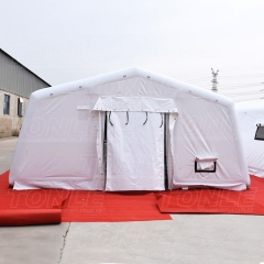 custom large white inflatable medical tent