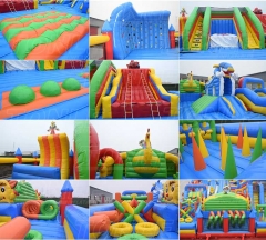 93*40ft inflatable amusement game park