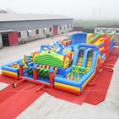 93*40ft inflatable amusement game park