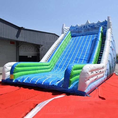 snow mountain Everest inflatable slide