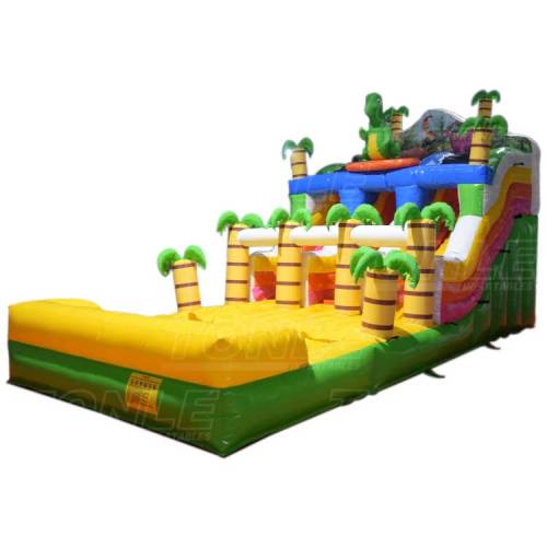 dinosaur jungle dual slide