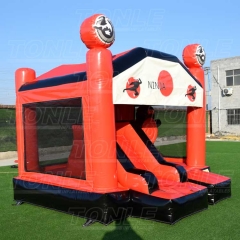 ninja castle bouncer slide combo