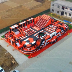 30*20m large bounce trampoline inflatable world