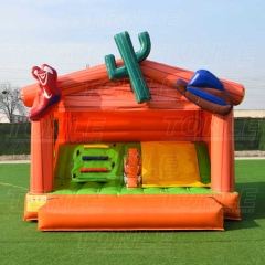 western cowboy bouncy castle