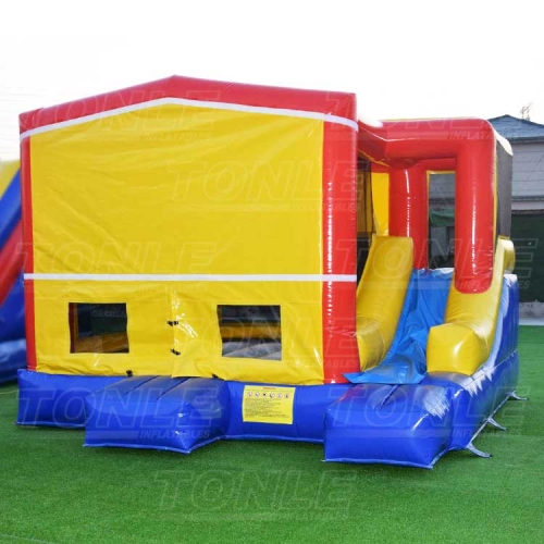 hot sell inflatable bouncy castle combo module bounce house slide combo
