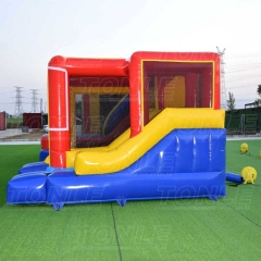 hot sell inflatable bouncy castle combo module bounce house w/ slide combo