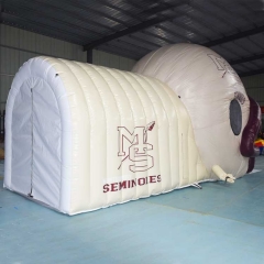 inflatable football helmet tunnel