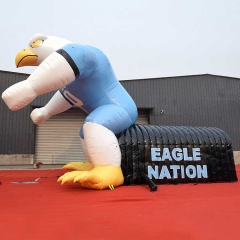 Eagle inflatable mascot tunnel